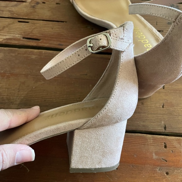 Nude Blush colored Madden NYC heels - Picture 7 of 9